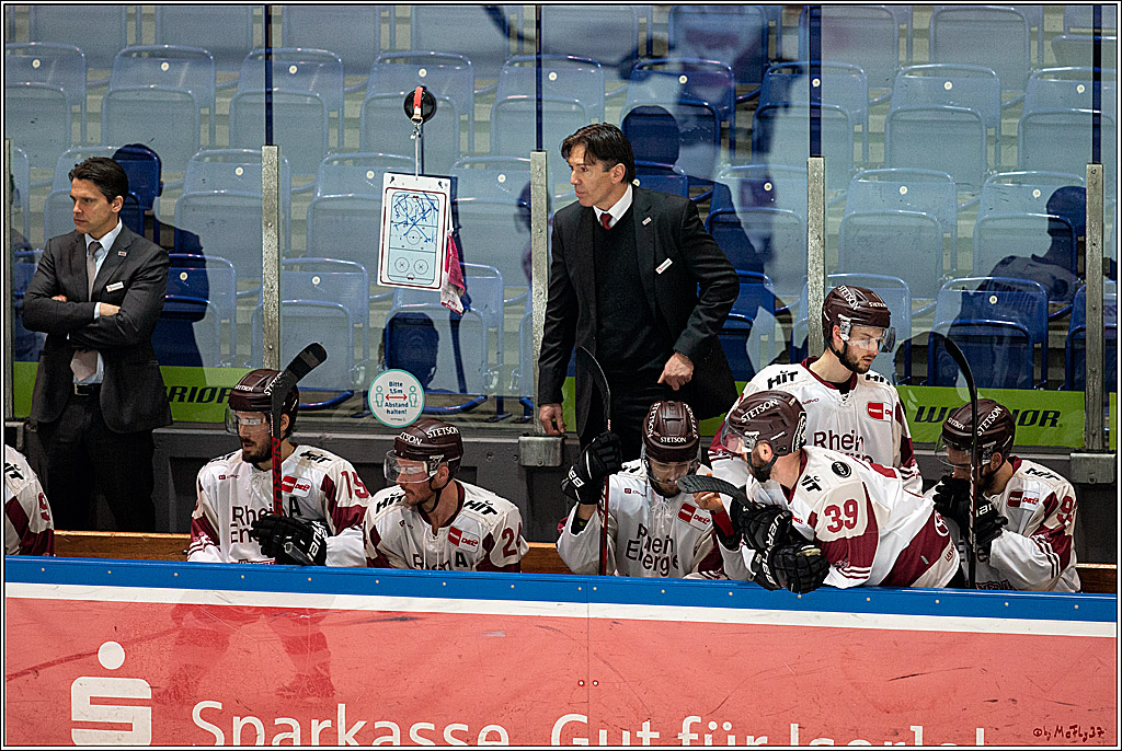 PENNY DEL;  Iserlohn Roosters - Koelner Haie; Iserlohn, 05.02.2021